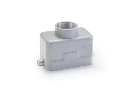 W10B-TE-2B-M20 - Hood Top Entry Metal w/2 Pegs For "10B" Ser.M20 IP67