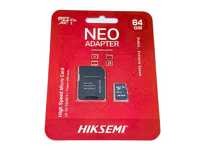 HKV HS-TFC1-64GB+ADPT