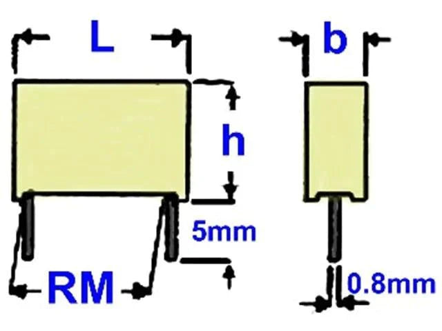 0,1UF 100VPCB10-PHI - Capacitors -