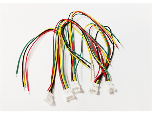HKD MICRO JST 1.25MM 4PMALE 5/PK