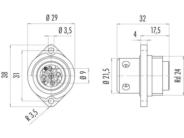 09-0211-00-04 - Circular Connectors -
