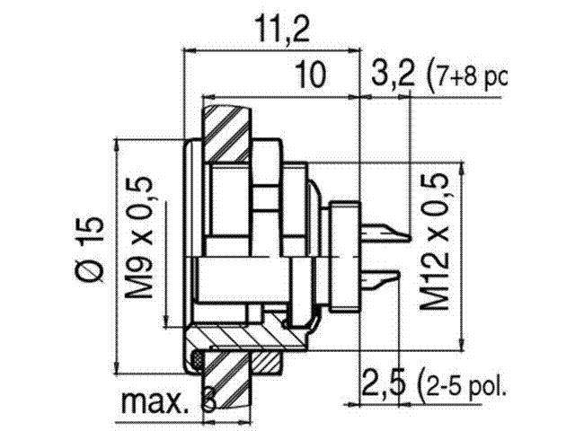 09-0404-00-02 - Circular Connectors -