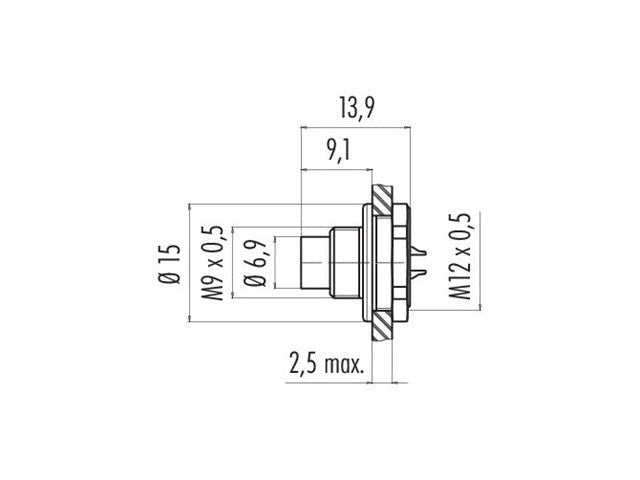 09 - 0423 - 00 - 07 - Circular Connectors - 2050005337777