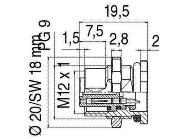 09-3432-216-04 - Circular Connectors -