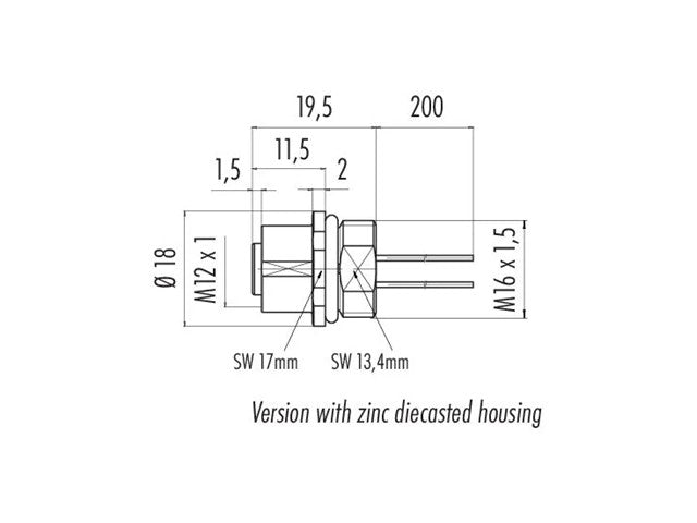 09 - 3432 - 700 - 04 - Circular Connectors - 2050000990915