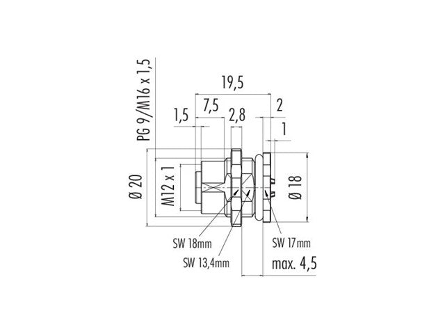 09 - 3442 - 216 - 05 - Circular Connectors - 