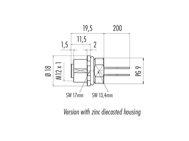 09 - 3732 - 00 - 04 - Circular Connectors - 