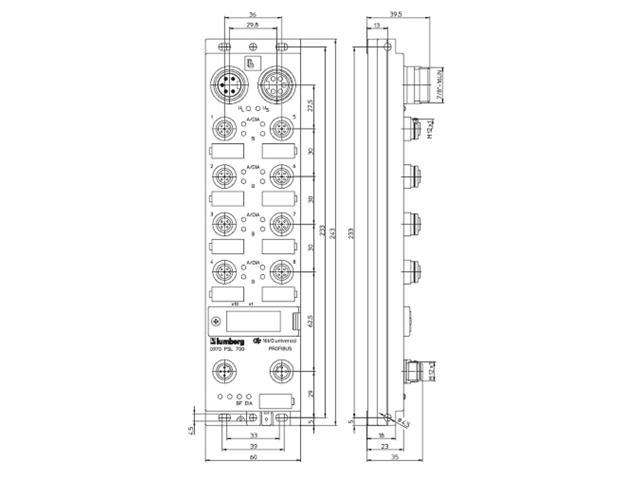 0975 254 101/1,5M - Actuator/Sensor Cable -