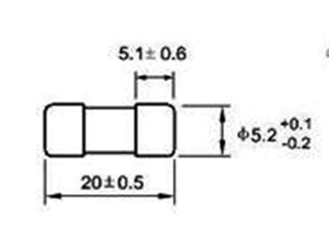 1,25A CER 5X20 F/B - Fuses - 