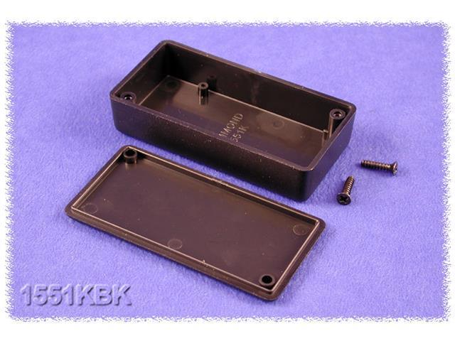 1551KBK - Plastic Enclosures - 623980793610