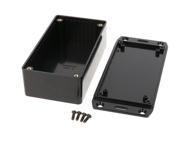 1591CSFLBK - Plastic Enclosures - 623980011936