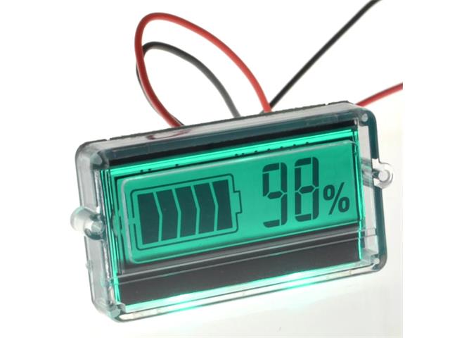 BDD BATT VOLTAGE MONITOR LCD