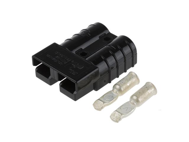 SB50 BLACK 2 POLE - Power Connectors -