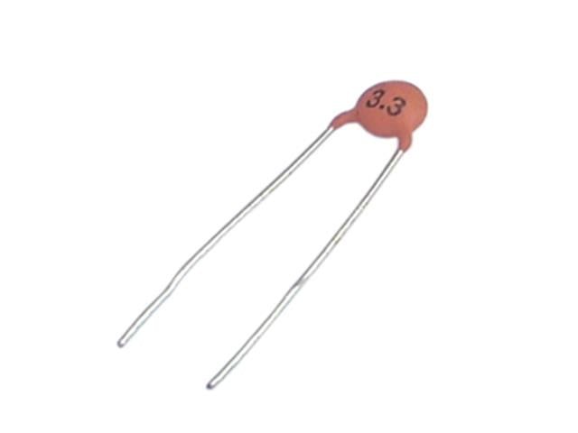 1PF 100V 2,5MM - Capacitors -