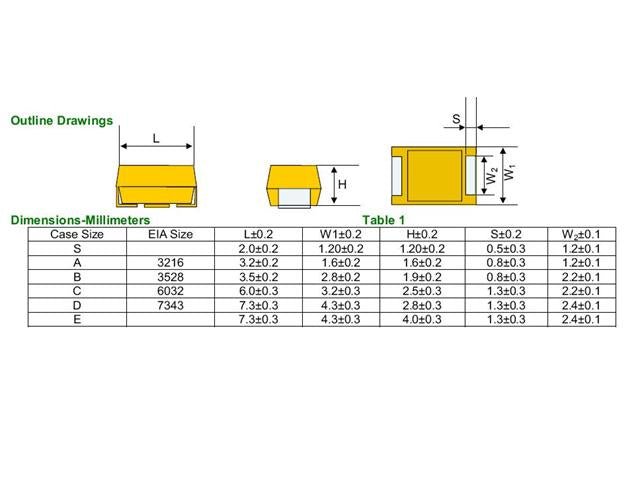 1UF 35VT-A SMD - Capacitors -