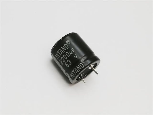 2200UF 63VR ELP - Capacitors -