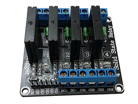 BMT SOLID STATE RELAY BRD 4CH 5V