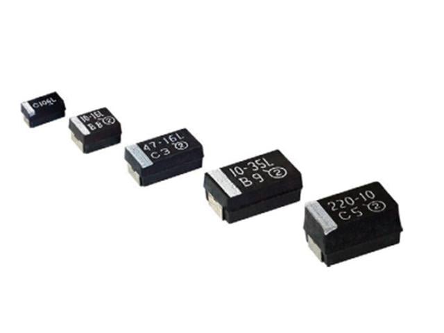 220UF 10VT-D SMD-LESR - Capacitors -