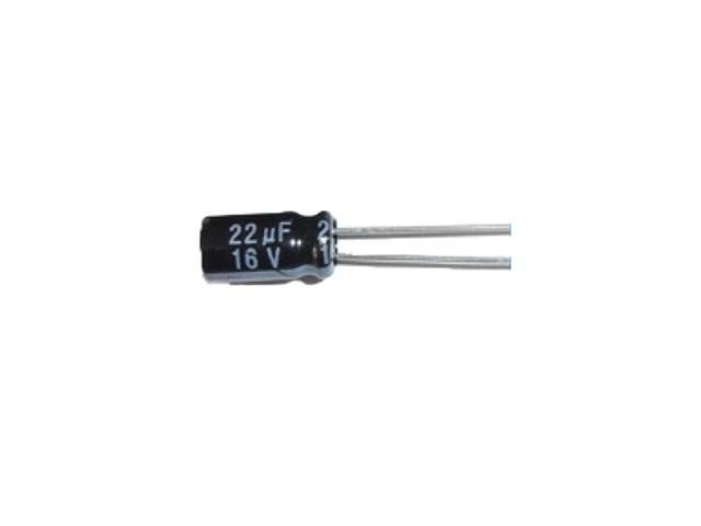 22UF 10VT 5MM 10% - Capacitors -