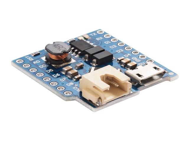 BMT WEMOS D1 MINI BATT CHGR SHLD