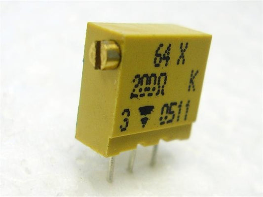 3296X - 2M (64X - 2M) - Potentiometers, Trimmers & Rheostats - 