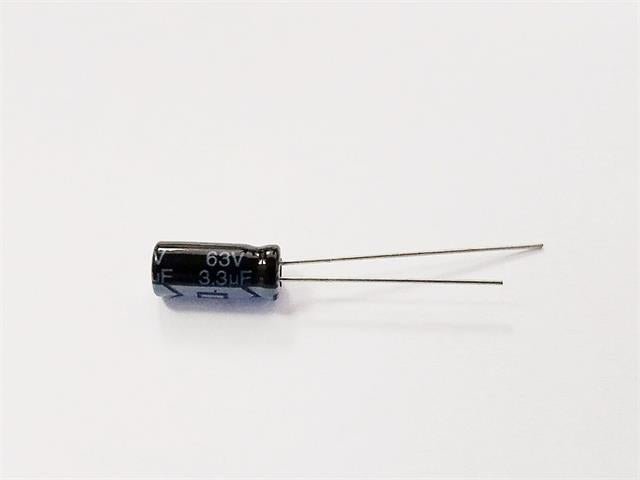3,3UF 63VR - Capacitors - 