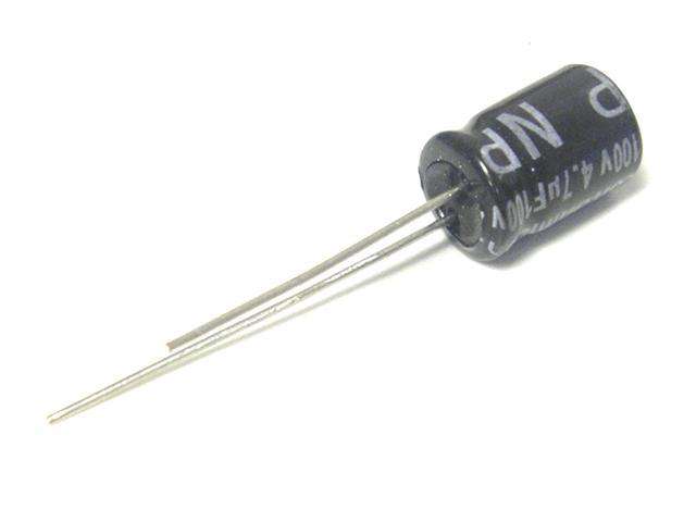 4,7UF 100VRNP - Capacitors -
