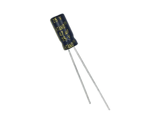 47UF 25VR WLR - Capacitors - 