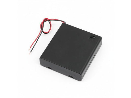 4XAA BATTERY HOLDER WITH SWITCH - Battery Accessories - 
