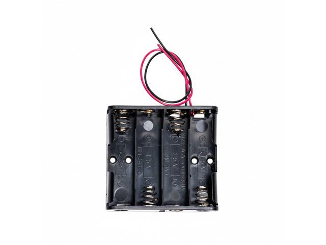4XAA BATTERY HOLDER WITH SWITCH - Battery Accessories - 