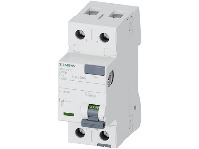 Residual Current Operated Circuit Breaker 5SV4312-0