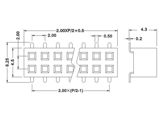 628080 - PCB Connectors -