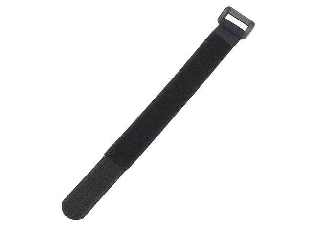 CMU VELCRO STRAP 30X2CM BLK 5/PK
