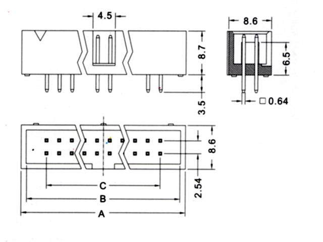 716340 - PCB Connectors -