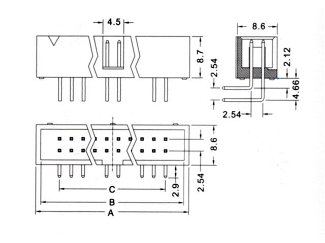 717100 - PCB Connectors - 
