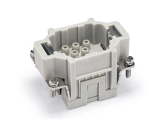 HEE-010-MC - Heavy Duty Han EE 10-Pole Male Crimp Connector