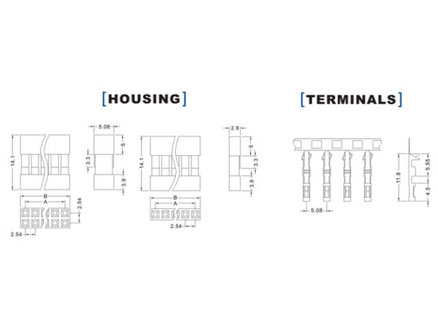 723260 - PCB Connectors - 
