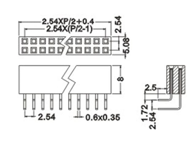 727080 - PCB Connectors -