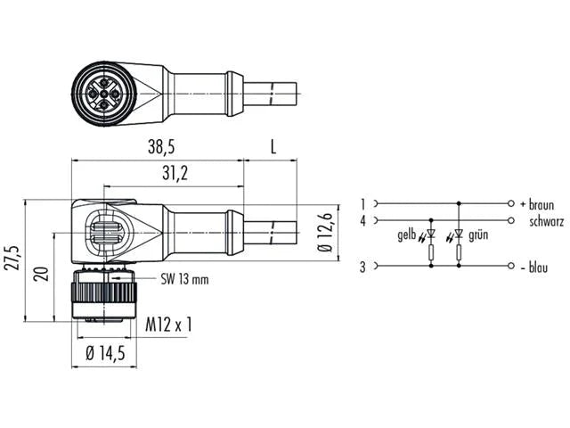 77-3634-0000-20004-0200 - Circular Connectors -