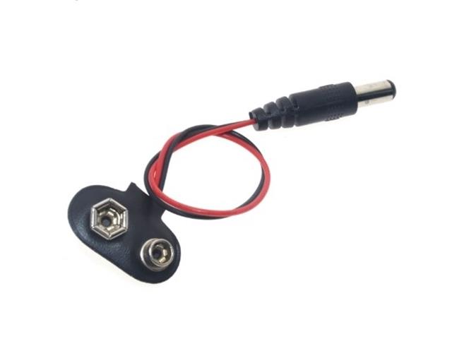 HKD PP3 BATT SNAP WITH DC PLUG