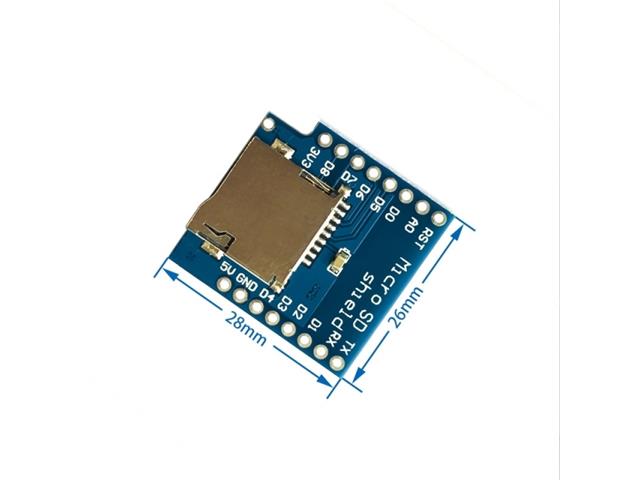 HKD D1 MINI MICRO SD CARD MODUL - ESP8266 & ESP32 Modules -