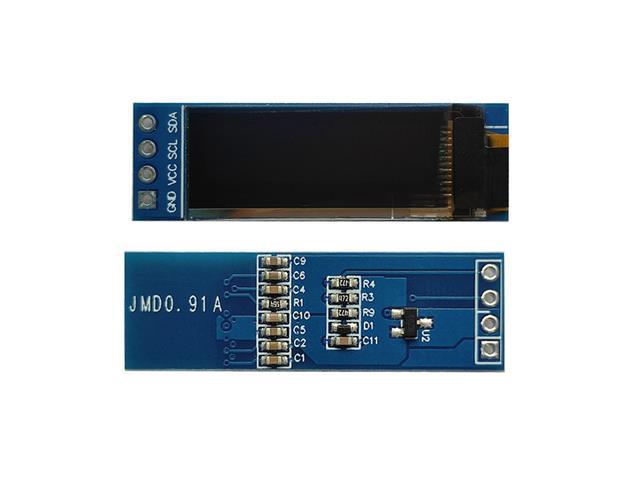 HKD I2C 0.91IN OLED 128X32-WHITE - Displays -