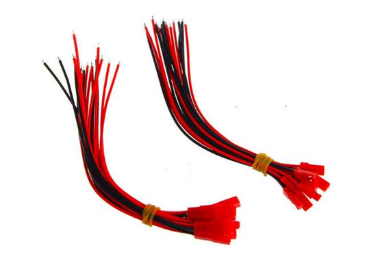 CMU 2PIN MINI JST M&F+WIRE 5/PK
