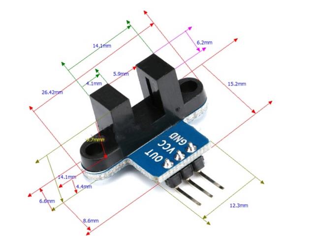 HKD MINI SPEED SENSOR -74HC14