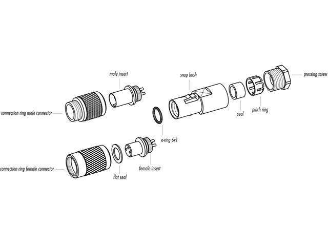 99-0421-00-07 - Circular Connectors -