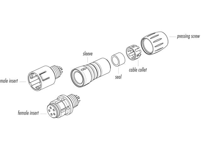 99-9226-050-08 - Circular Connectors -