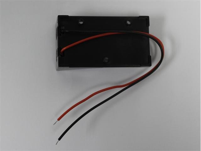 9V BATTERY HOLDER WITH WIRES - Battery Accessories -