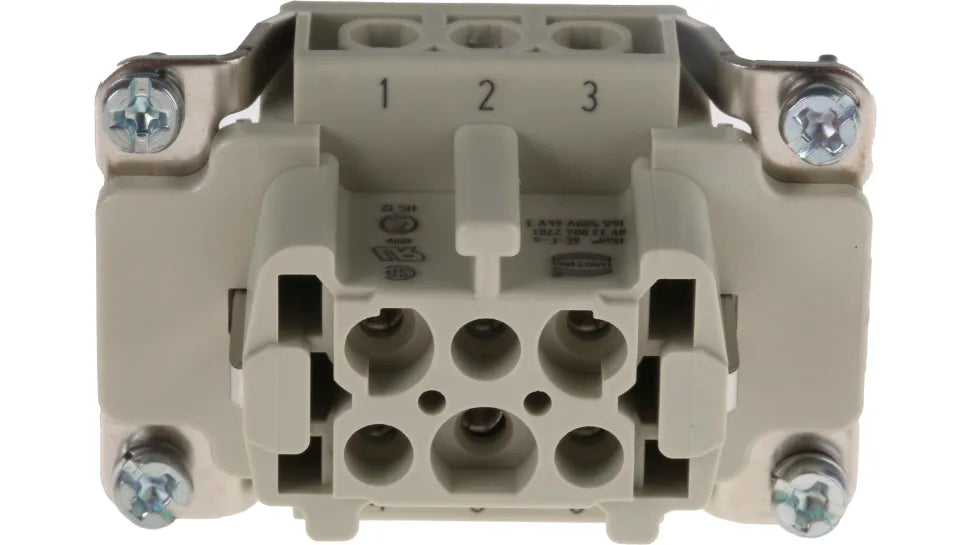 Han E 6P Female Crimp Insert
