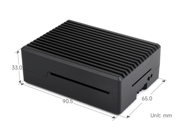 WVS RASPBERRY PI5 ALUM CASE+FAN