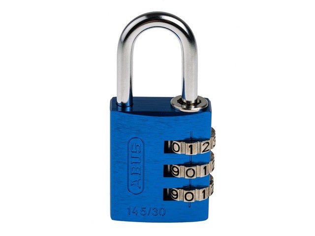 ABUS PADLOCK 145/30 BLU - Access Automation - 4003318466144